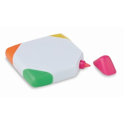 Marcador cuadrado 4 colores personalizable